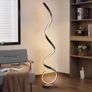 Nordic Designer Floor Lamps – Minimalist LED Stand Lights for Modern Interiors